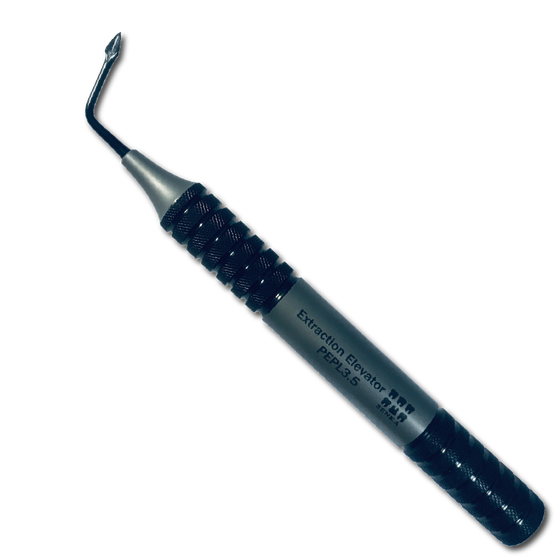 P Elevator pointed Buccal + Lingual links, 3.5mm, 15.3cm