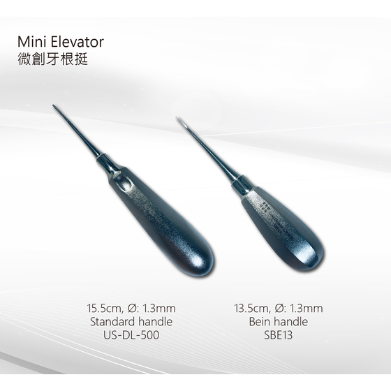 Mini Elevator Bein Griff, 1.3mm, 13.5cm